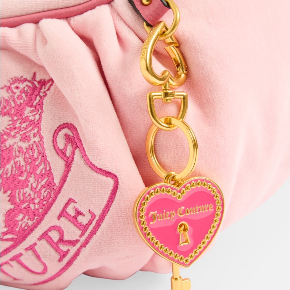 SOLD* Juicy Couture UK exclusive Pink Scottie dog Hobo Bag - Picture 4 of 6